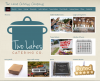 Two Lakes Catering Company, screen shot of website